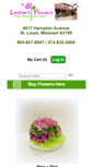 Mobile Screenshot of leshersflowers.com